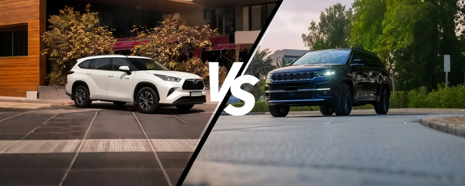 Comprehensive Comparison between Jeep Commander and Toyota Highlander